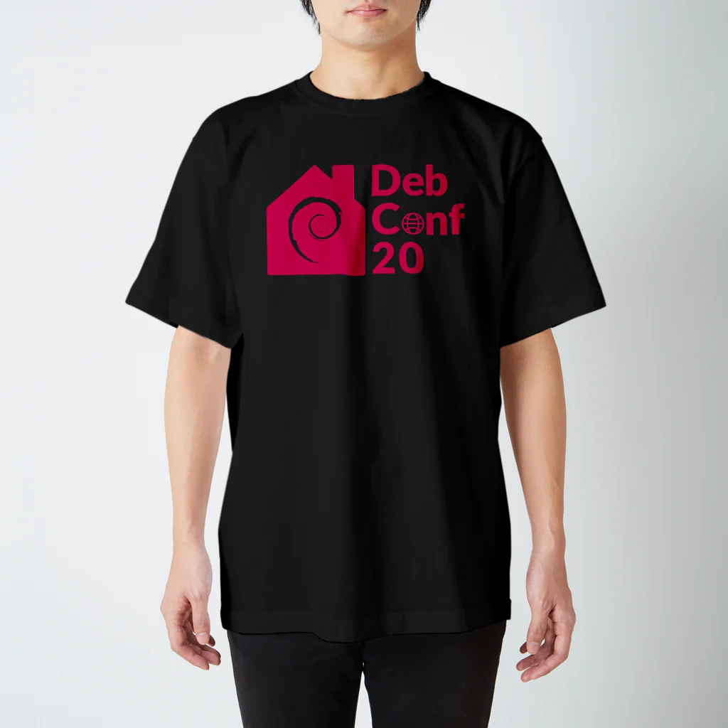 matokenのDebConf20 mono Regular Fit T-Shirt