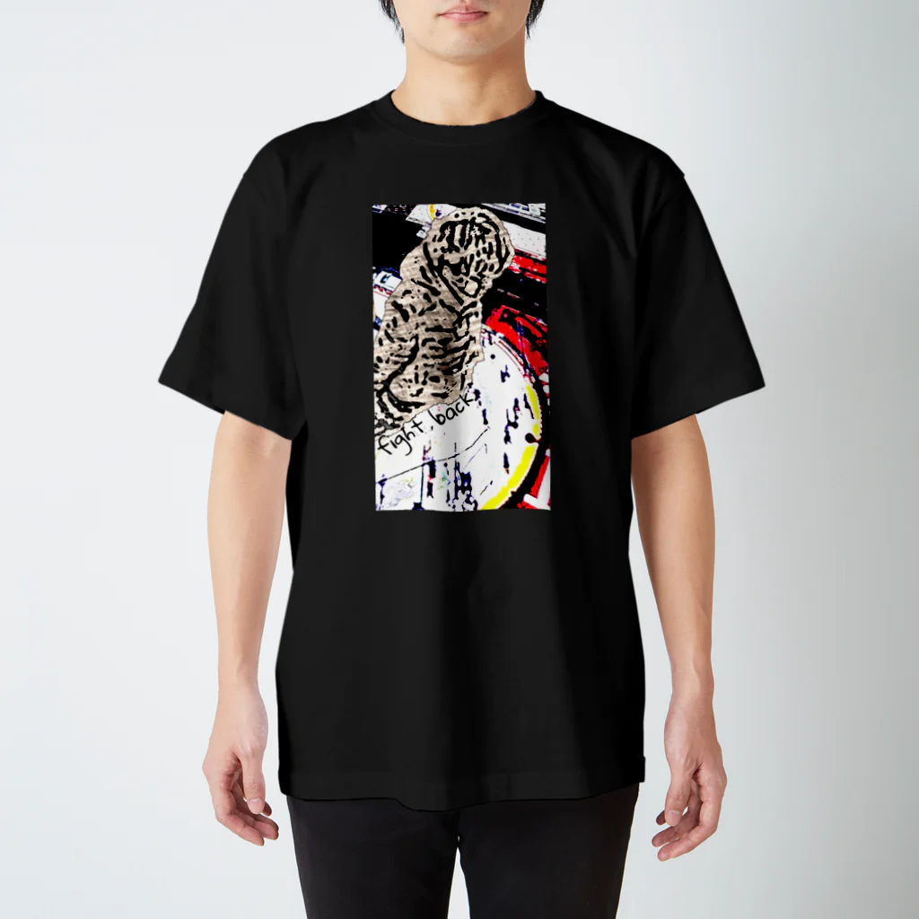 WECANNOTのlookdown man Regular Fit T-Shirt