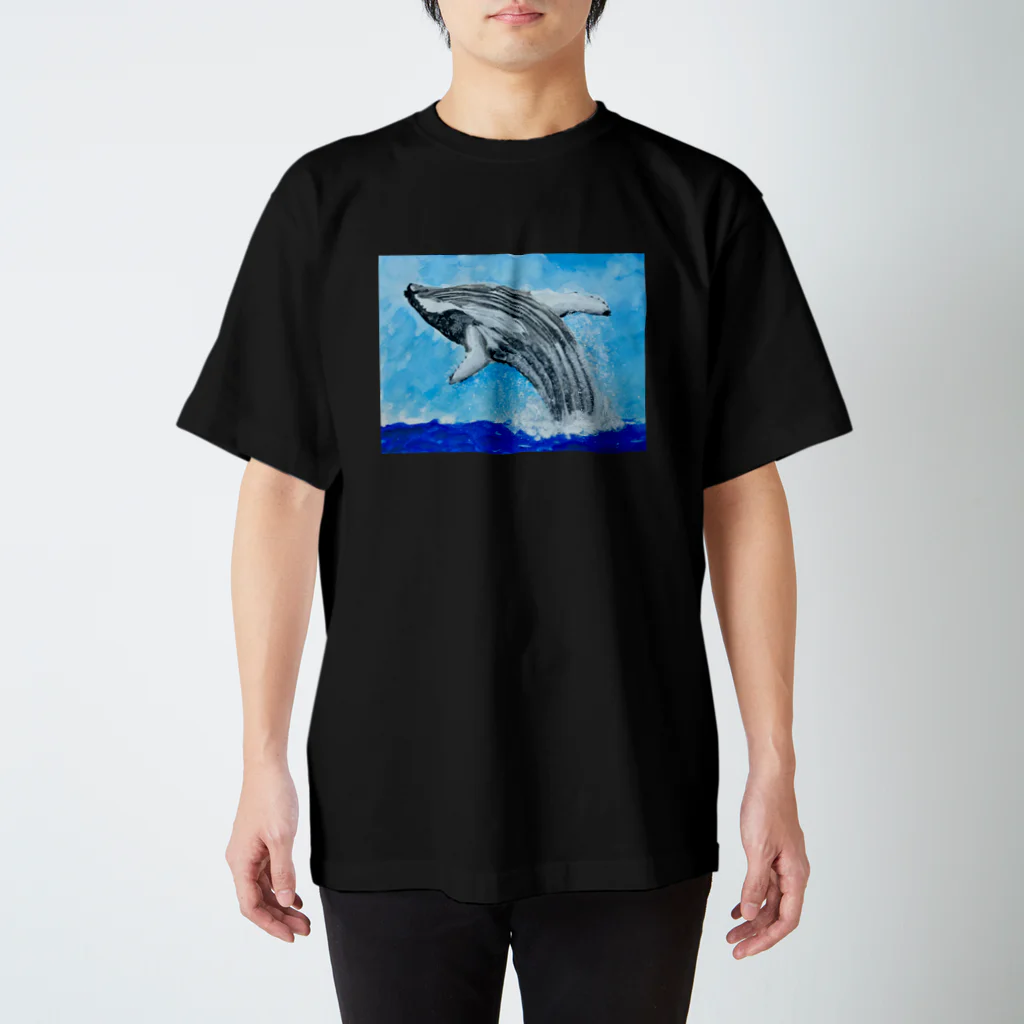 FEZ INVICTAの白鯨 黒Tシャツ スタンダードTシャツ