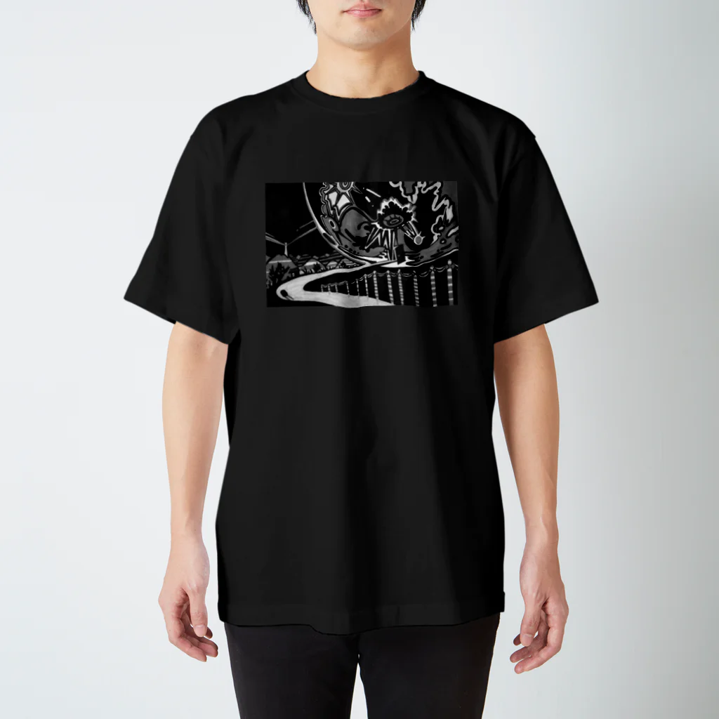 Kumibarcalow_のおるたなムーン Regular Fit T-Shirt