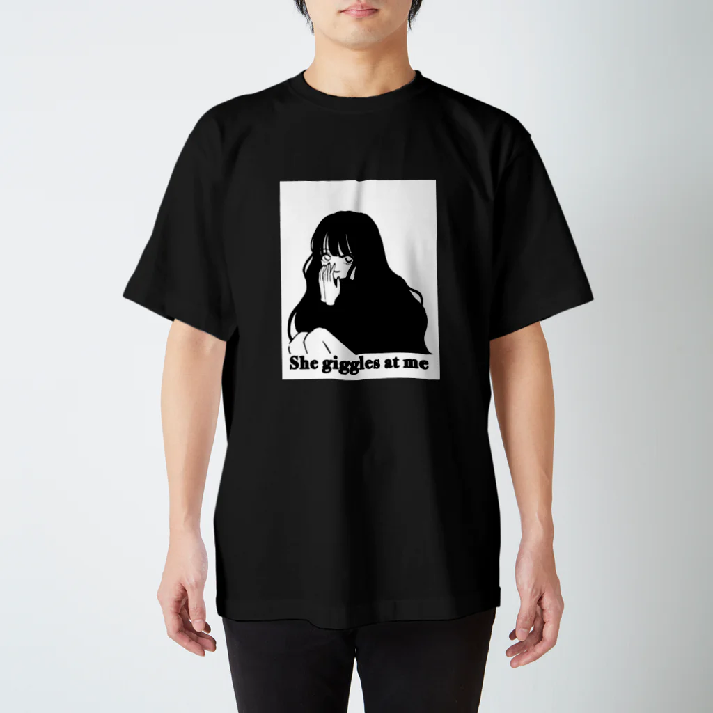 ℂ𝕙𝕠𝕔𝕠𝕝𝕒𝕥𝕖 𝔾𝕚𝕣𝕝の🤍🤍🤍 スタンダードTシャツ