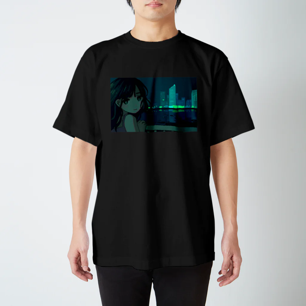 Yuki Nanamiの夜景 Regular Fit T-Shirt