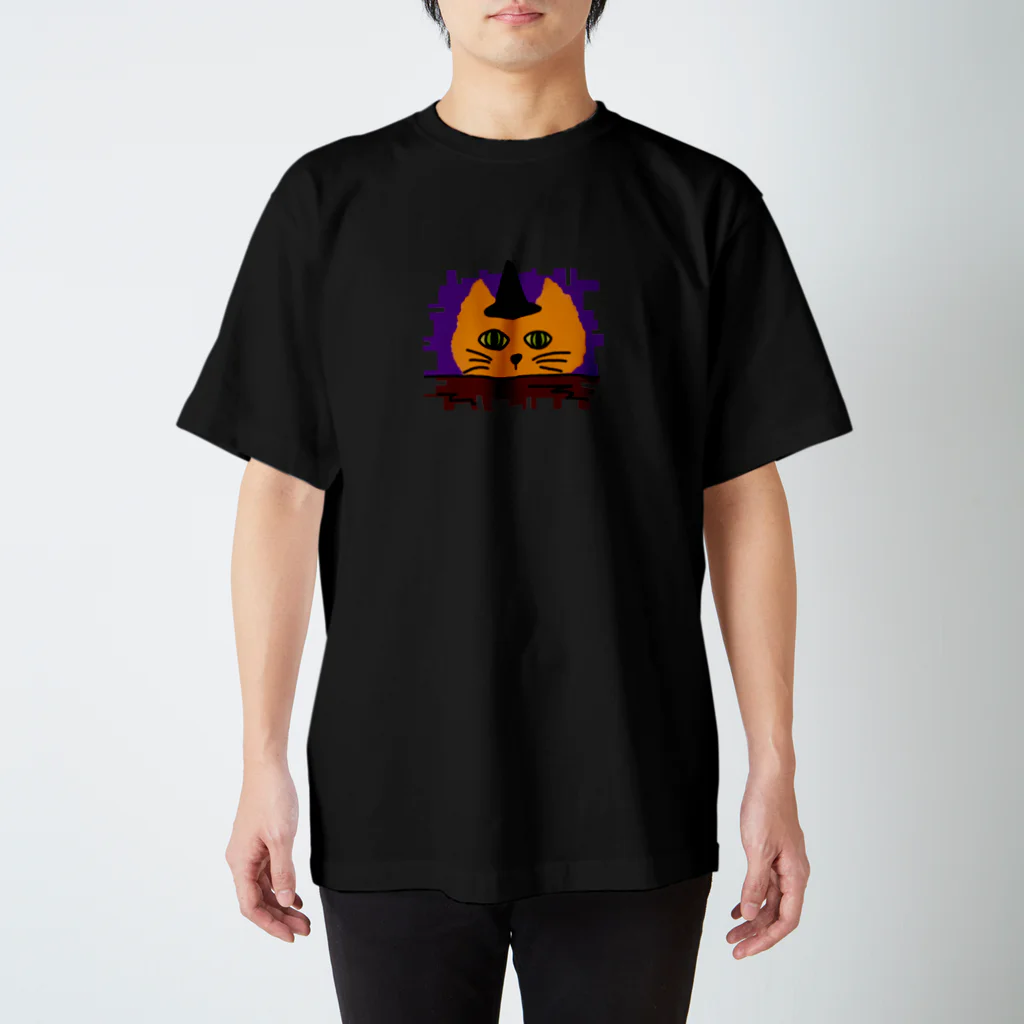 気ままに創作　よろず堂のハロウィンねこ Regular Fit T-Shirt