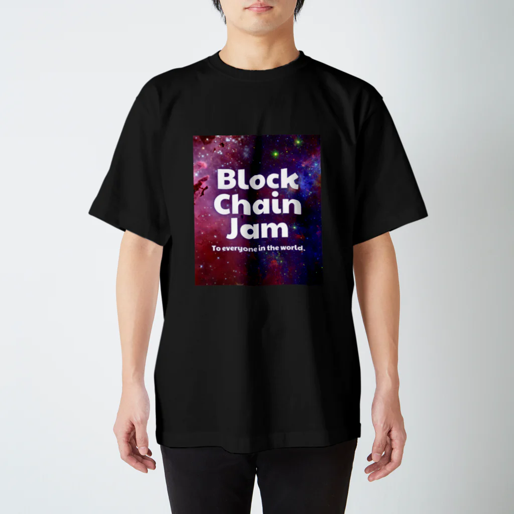 BlockChainJamのBCJデザインTシャツ（Cosmic2） Regular Fit T-Shirt