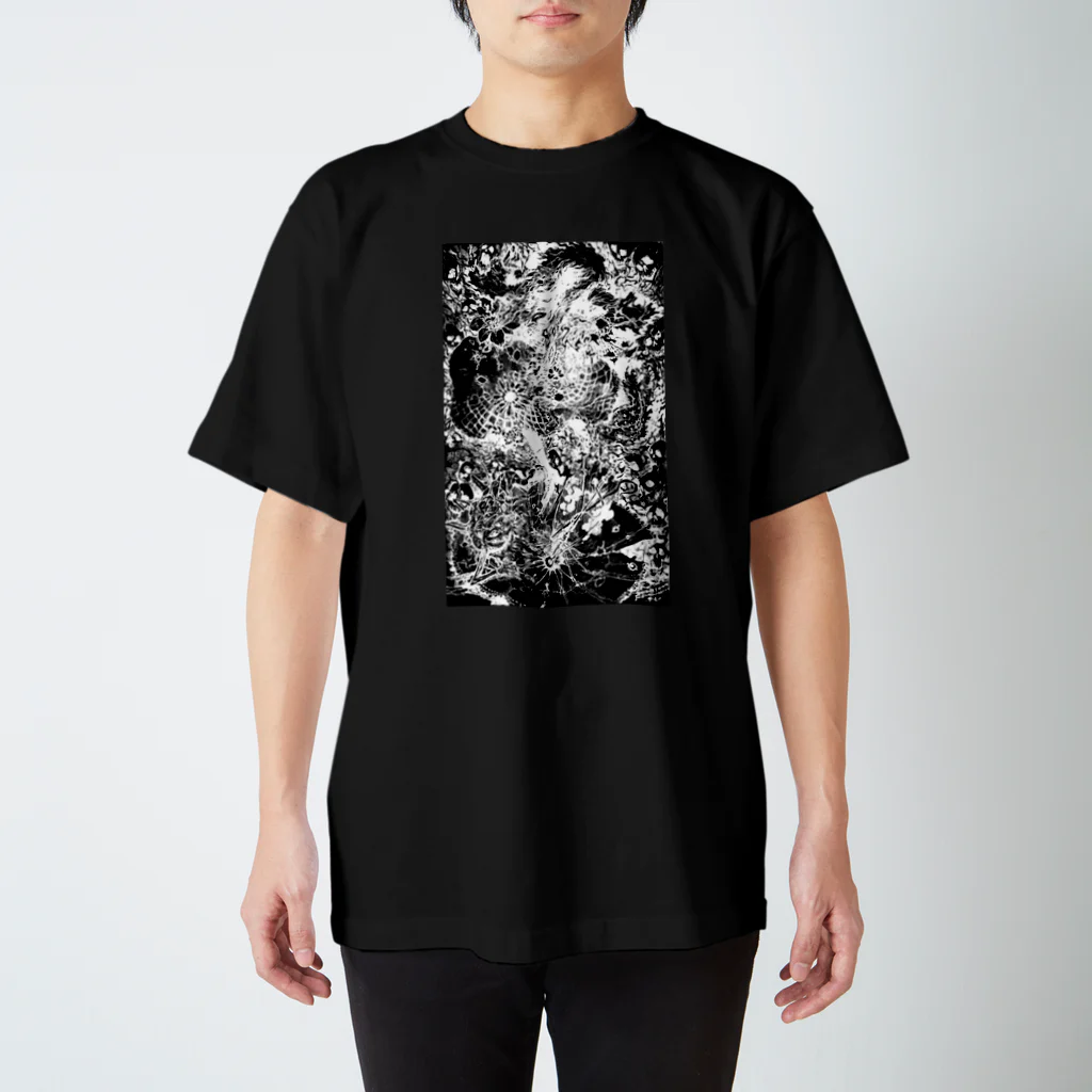 BLACK-UROBOROSのMana following Regular Fit T-Shirt