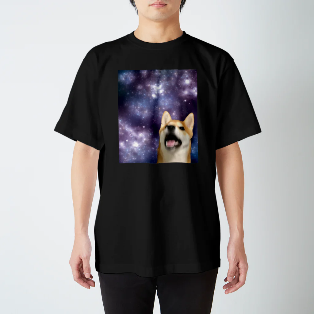 笛ガムの宇宙犬 Regular Fit T-Shirt