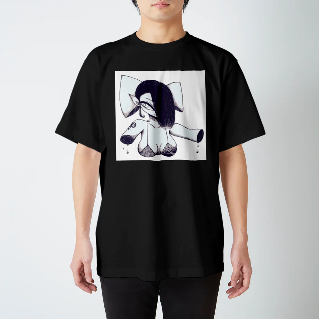 0_0__bのエログロ？ Regular Fit T-Shirt