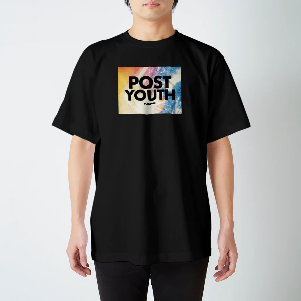 FUZZAGE™ (ファズエイジ)のPOST MY YOUTH. 青春期以降 スタンダードTシャツ