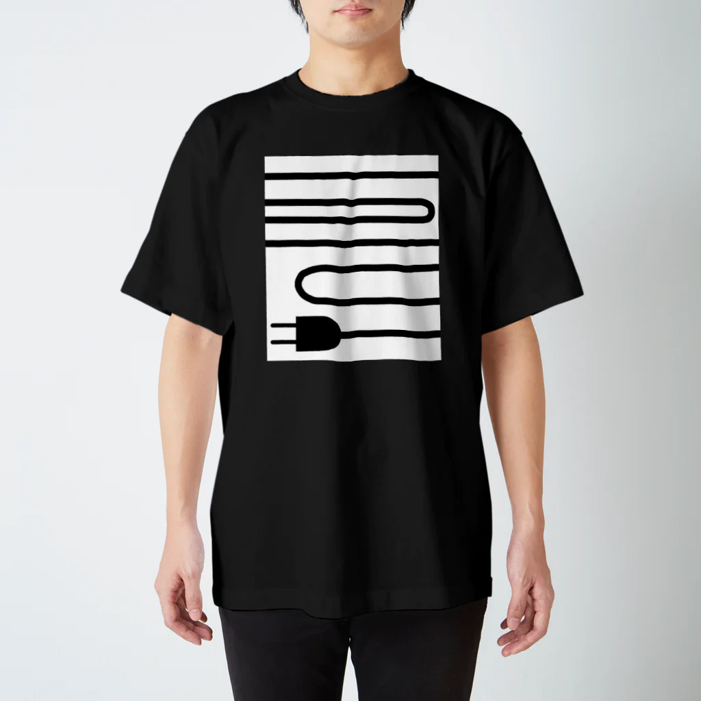 日々碌ストアの充電 スタンダードTシャツ