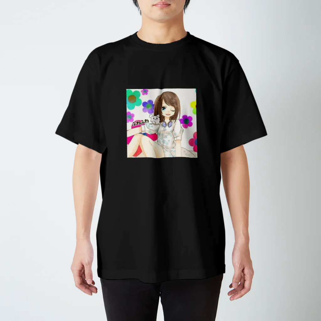 夢叶 〜yumeka〜の夢叶＆ふわふわ Regular Fit T-Shirt