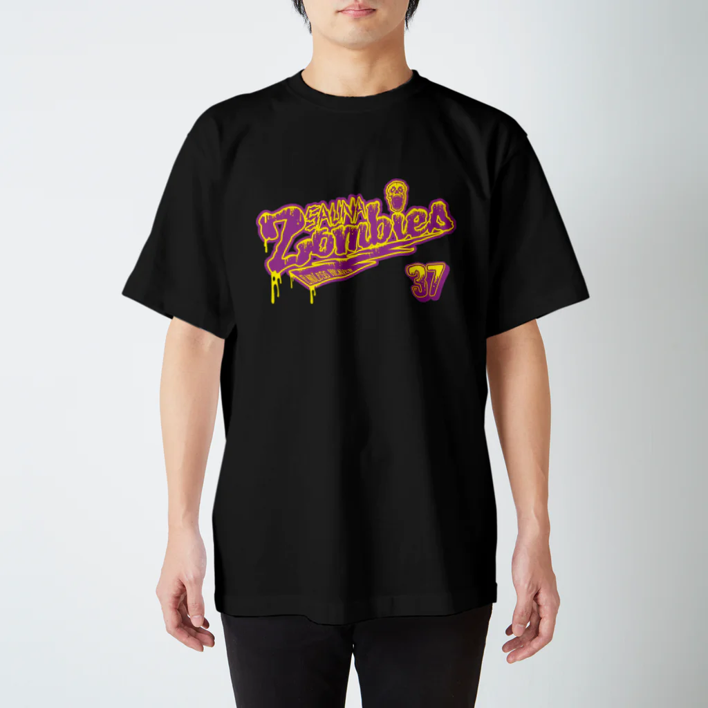 SAUNA ZOMBIESのSAUNAZOMBIES -BASEBALL T - スタンダードTシャツ