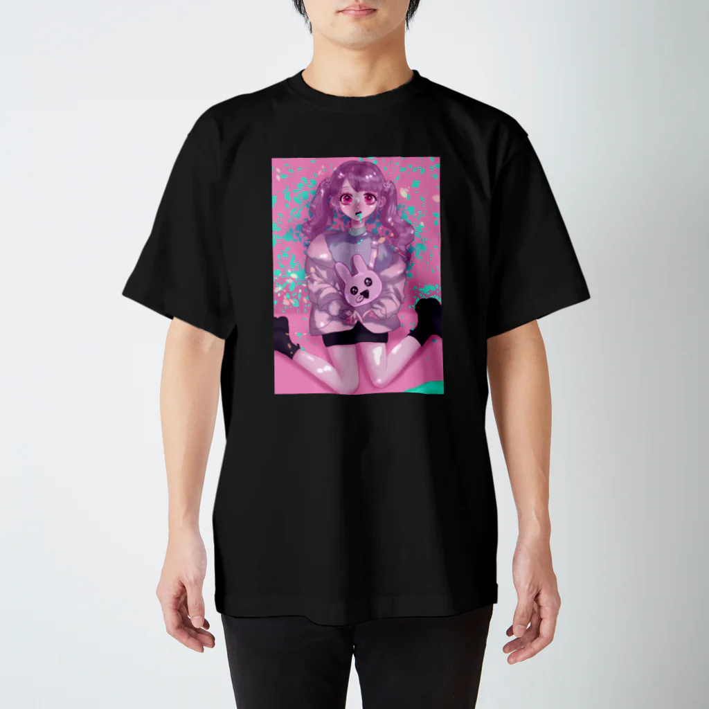 かわいすぎるウサちゃんSHOPのかわいすぎるウサちゃん（＆女の子ver.） Regular Fit T-Shirt