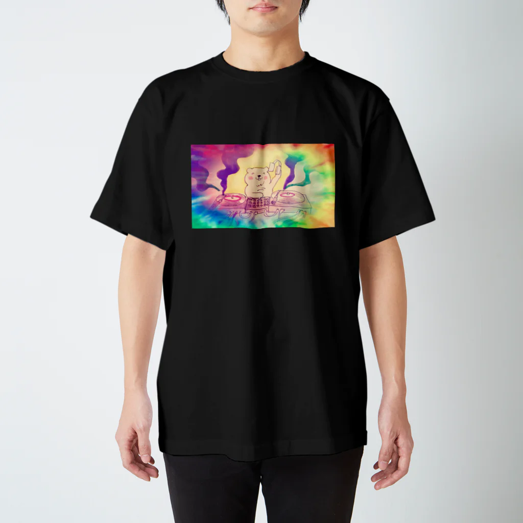 YO YO KOALA SANのDJ ビーバーちゃん スタンダードTシャツ