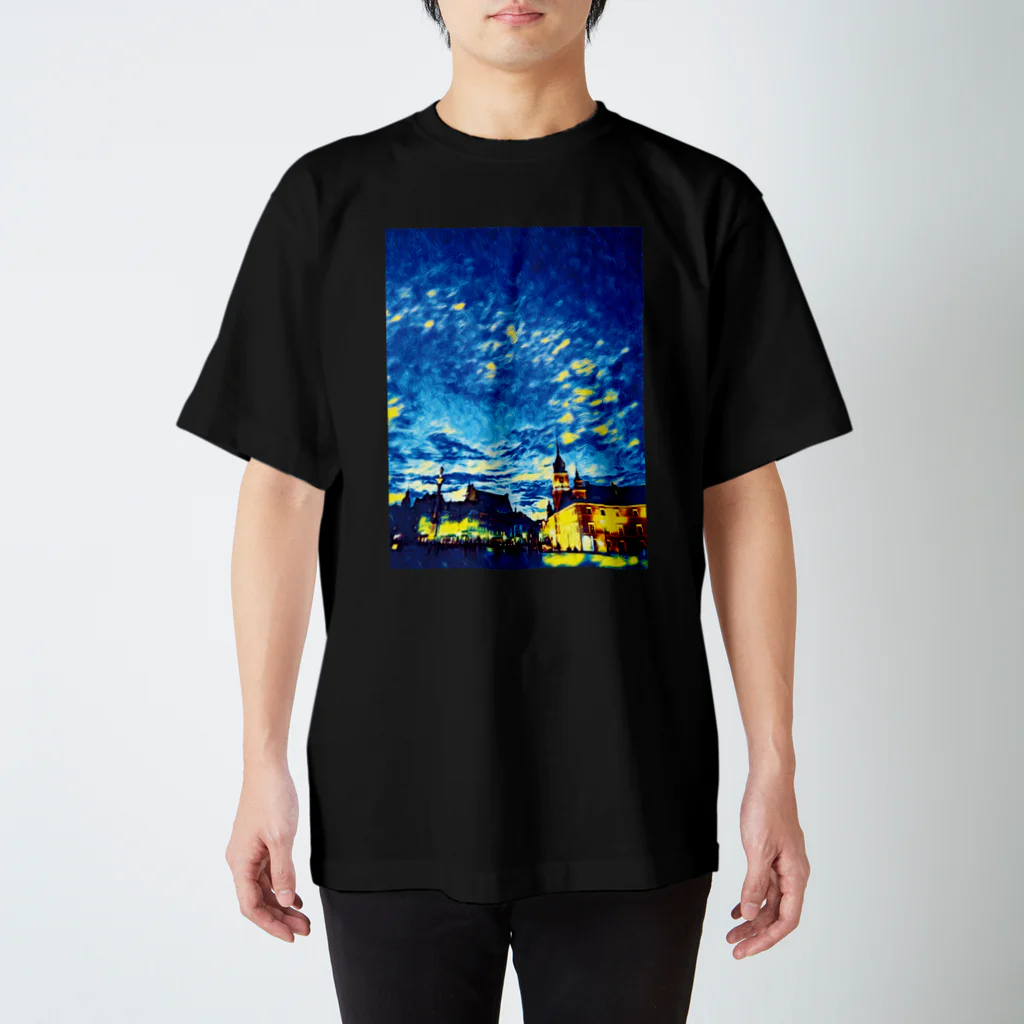 MomenTees ANNEXのワルシャワの宵 スタンダードTシャツ