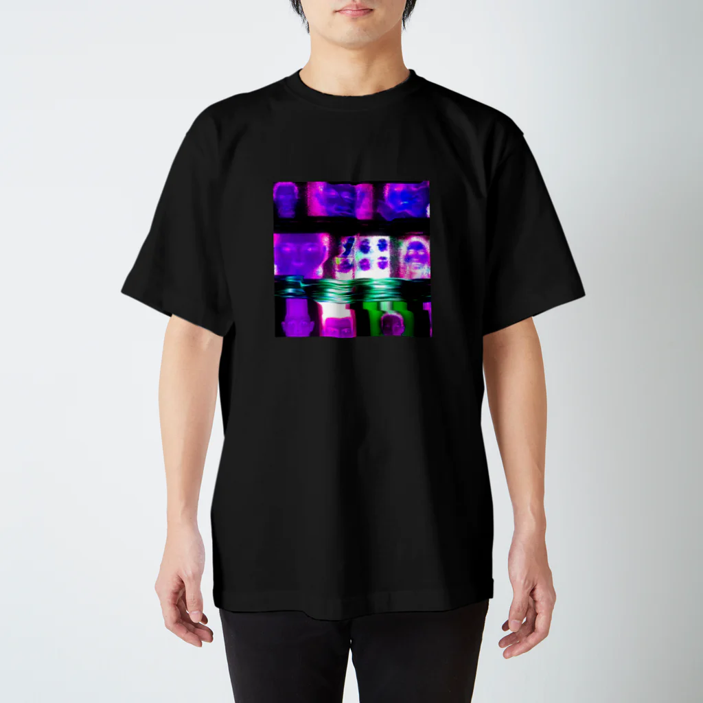 kairi nagashimaのfaceface_2 Regular Fit T-Shirt