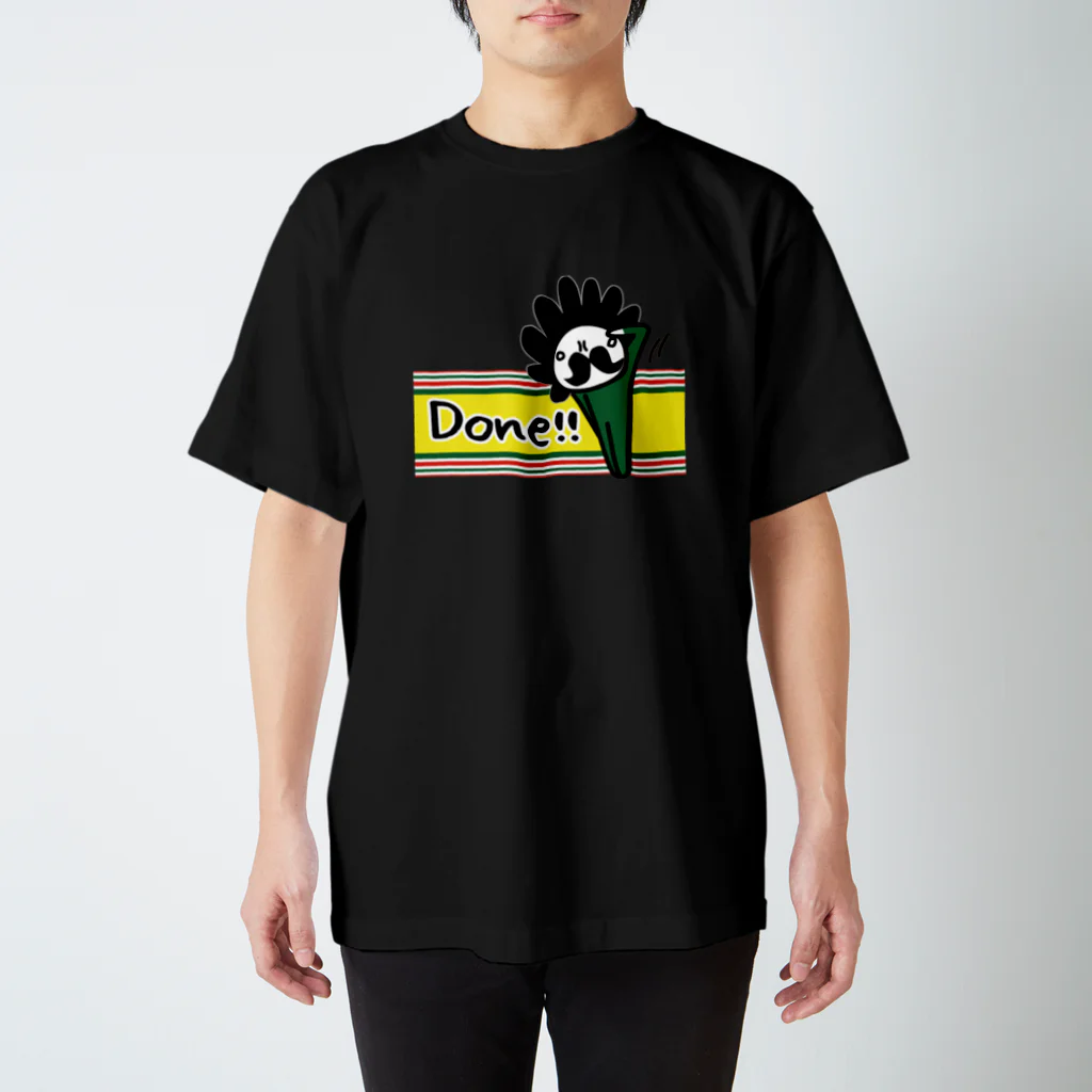 HitoyamのGajiおじさん【done!!】 スタンダードTシャツ