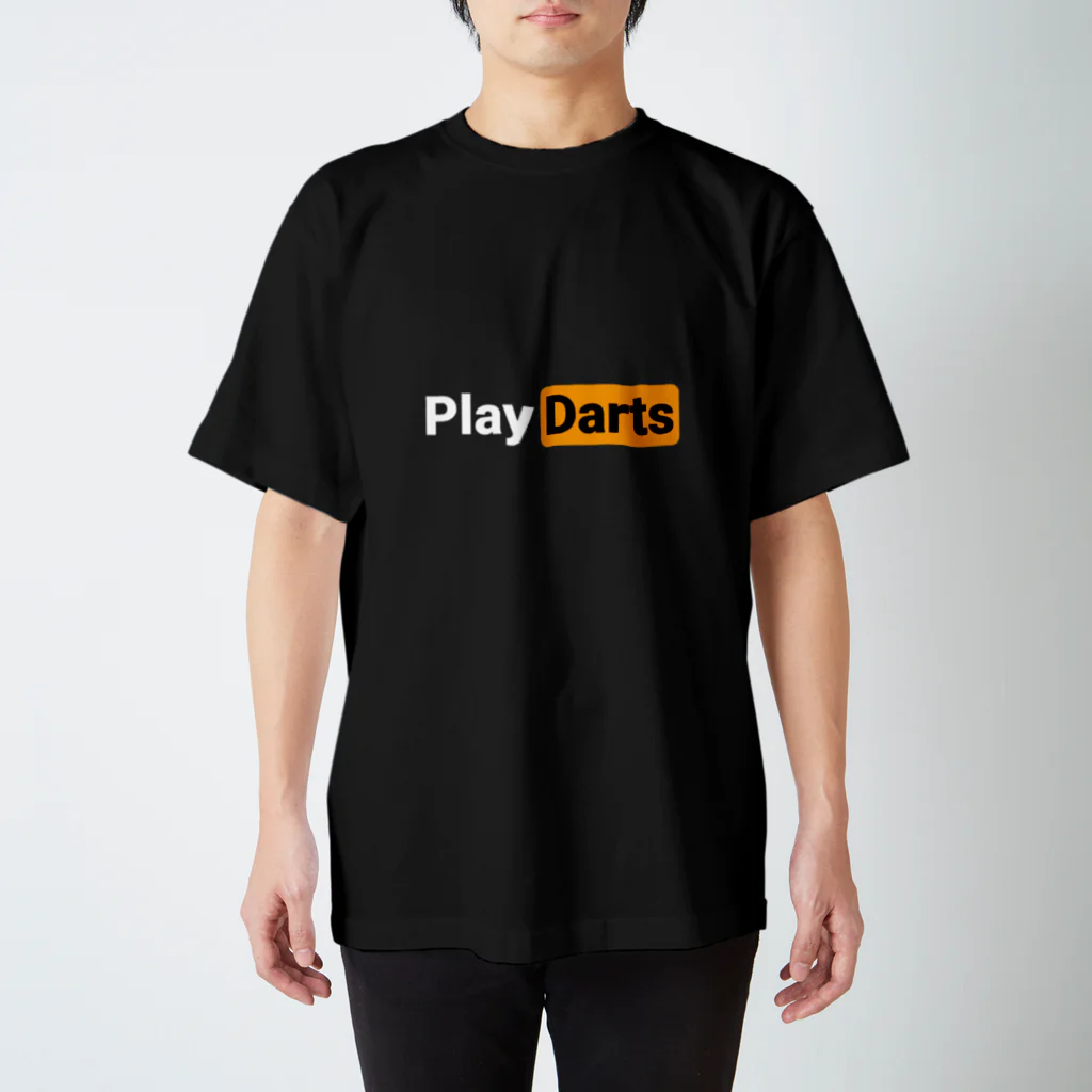 Japaneseguytv Online StoreのPlay Darts T-Shirt スタンダードTシャツ