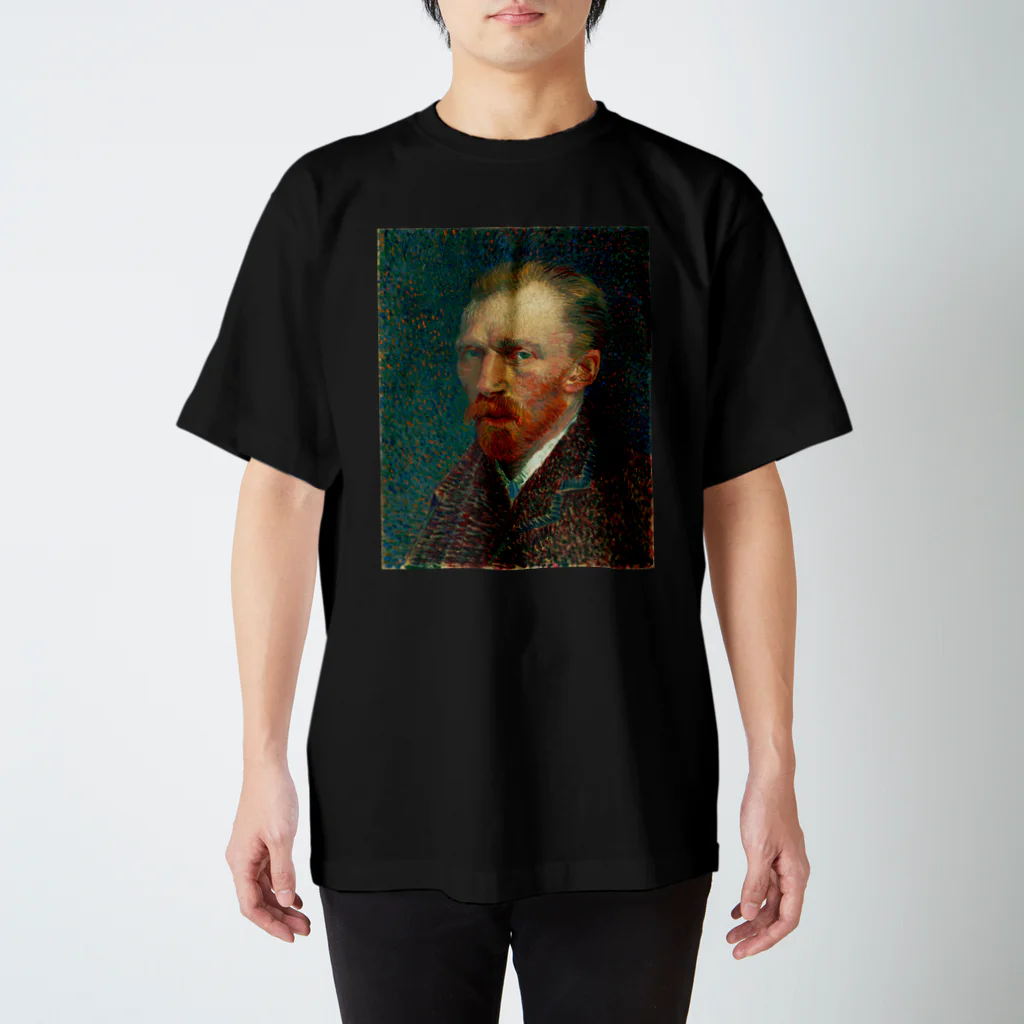 art-standard（アートスタンダード）のゴッホ（Vincent van Gogh） / 自画像 （Selbstbildnis）1887 スタンダードTシャツ