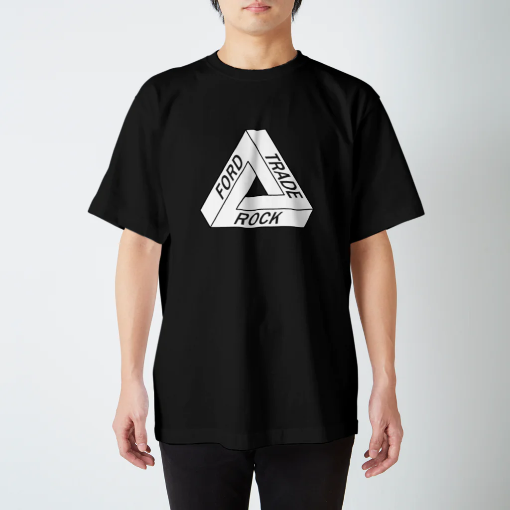 RockFordTradeのRFTriangle白 Regular Fit T-Shirt