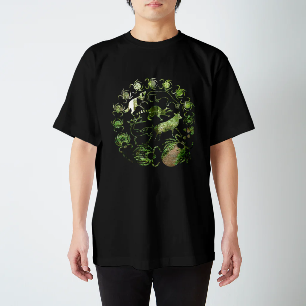 nonomonoのticks and wildlife スタンダードTシャツ