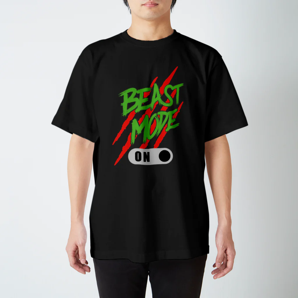 【仮想通貨】ADKグッズ専門店 のBEAST MODE ON 04 Regular Fit T-Shirt