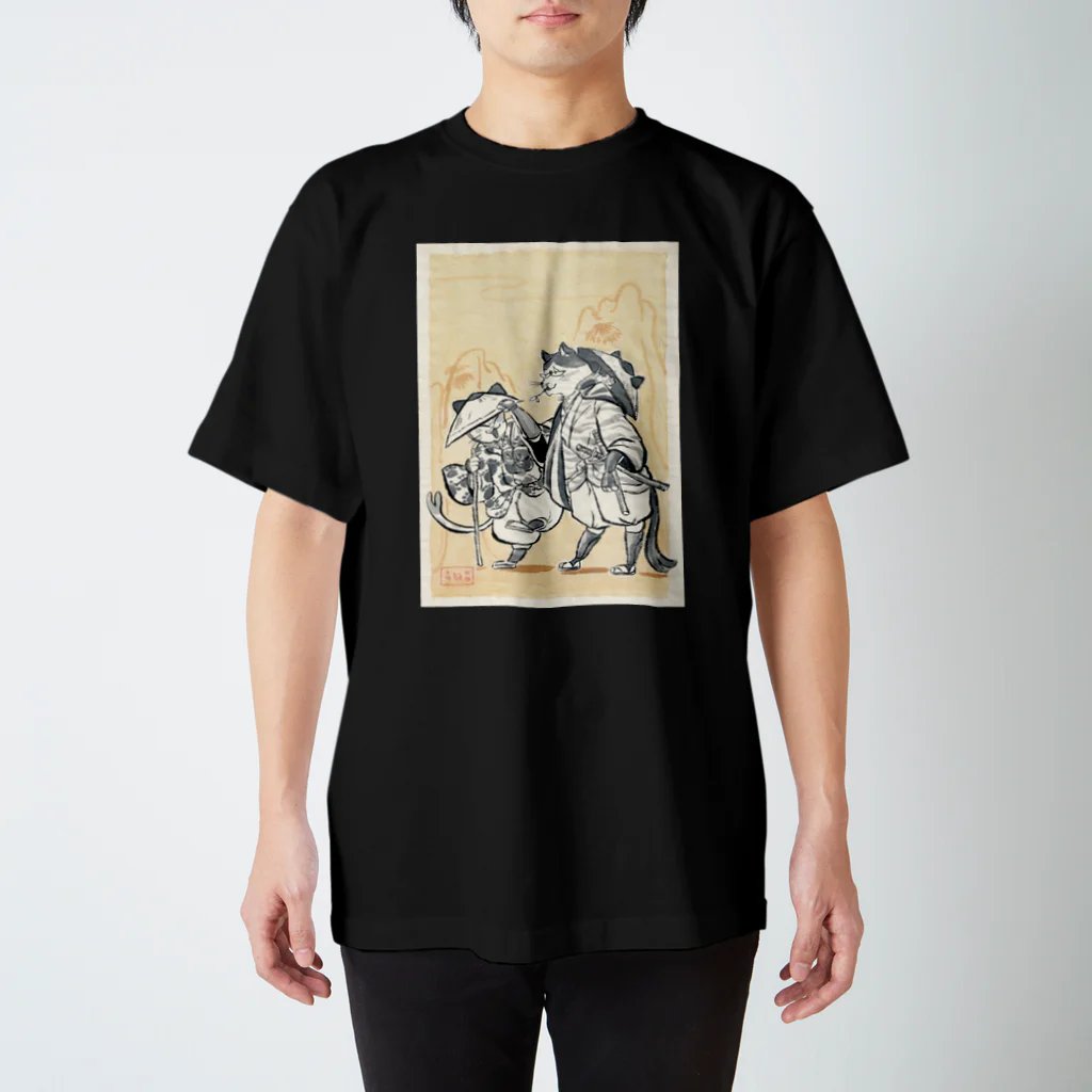 もり うめこのさすらいキャッツ スタンダードTシャツ