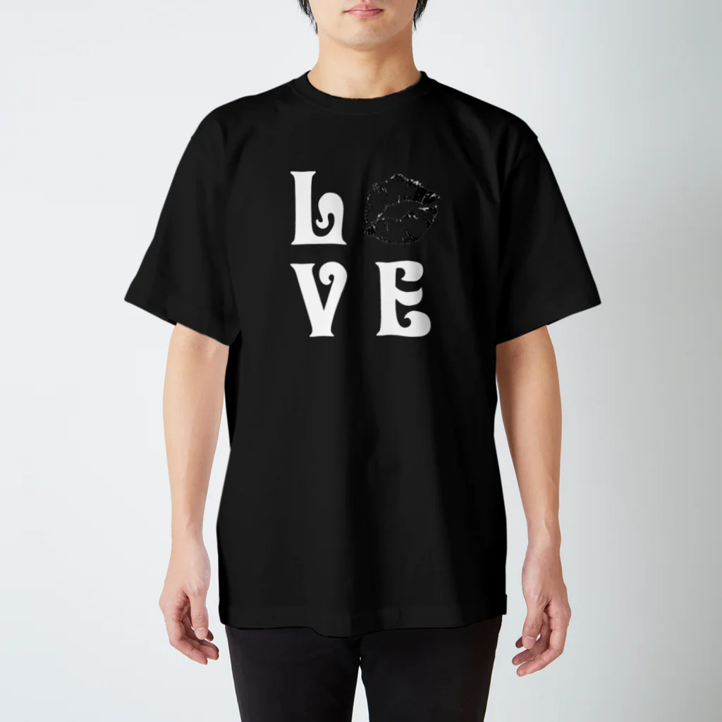 試作 ジェンダーレス ショップのlove スタンダードTシャツ