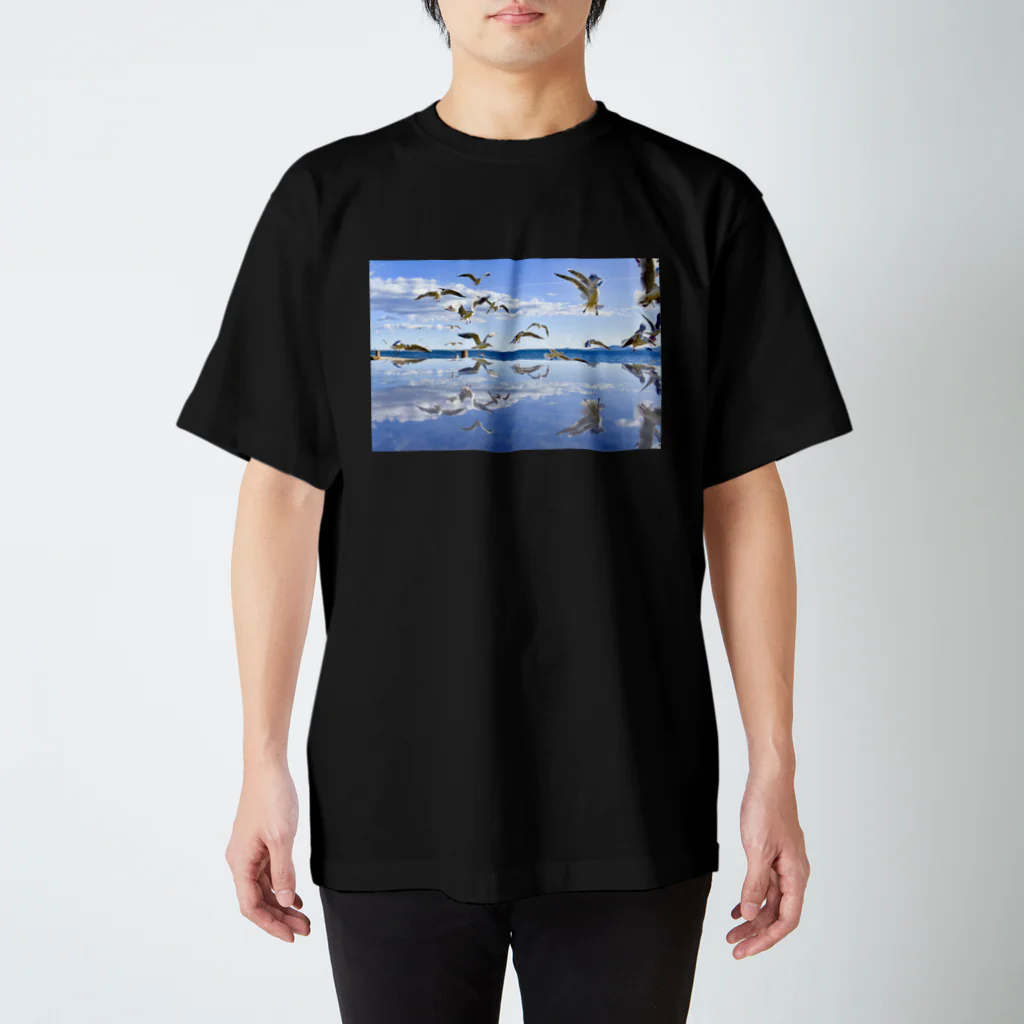 momentsのユリカモメ スタンダードTシャツ