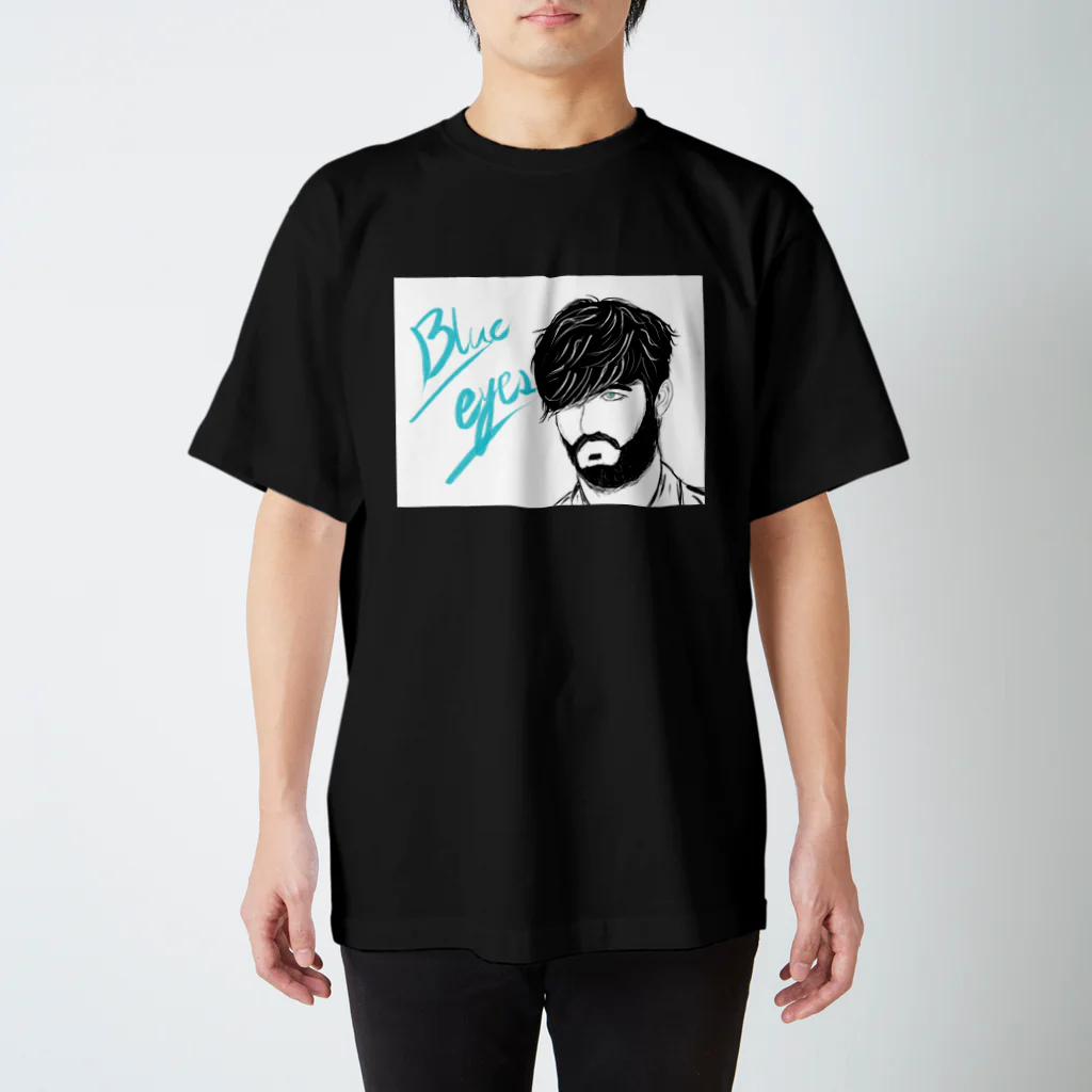 YURASAKUの青い瞳 Regular Fit T-Shirt