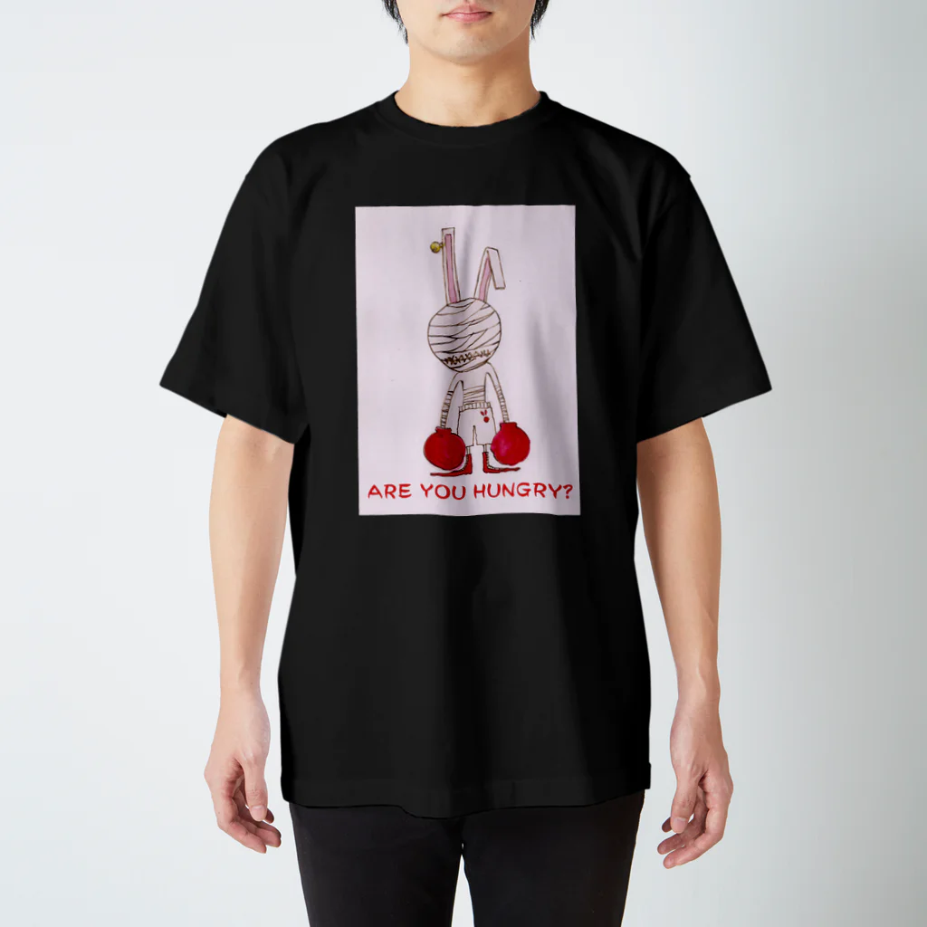 灰猫のうさきっく Regular Fit T-Shirt