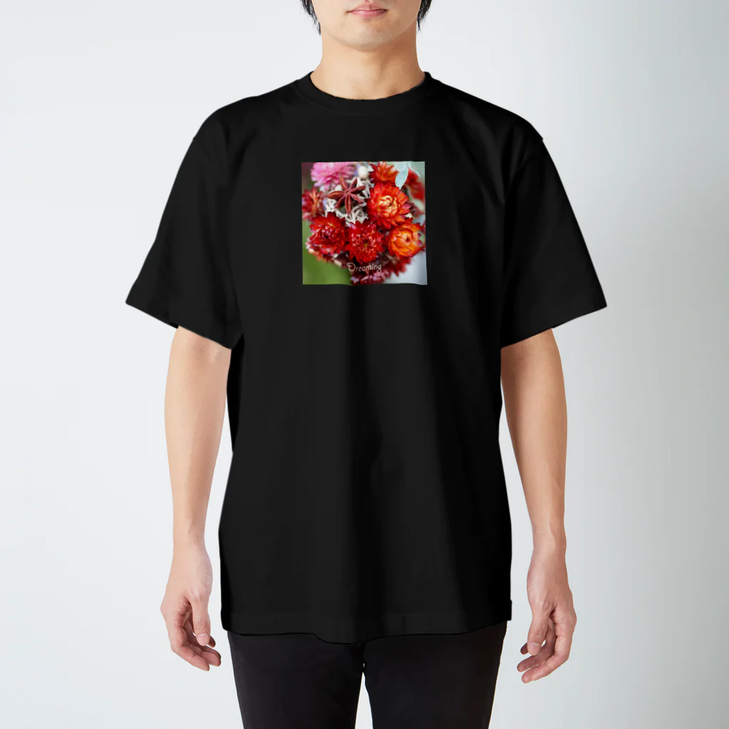 photo-kiokuのドライフラワー スタンダードTシャツ