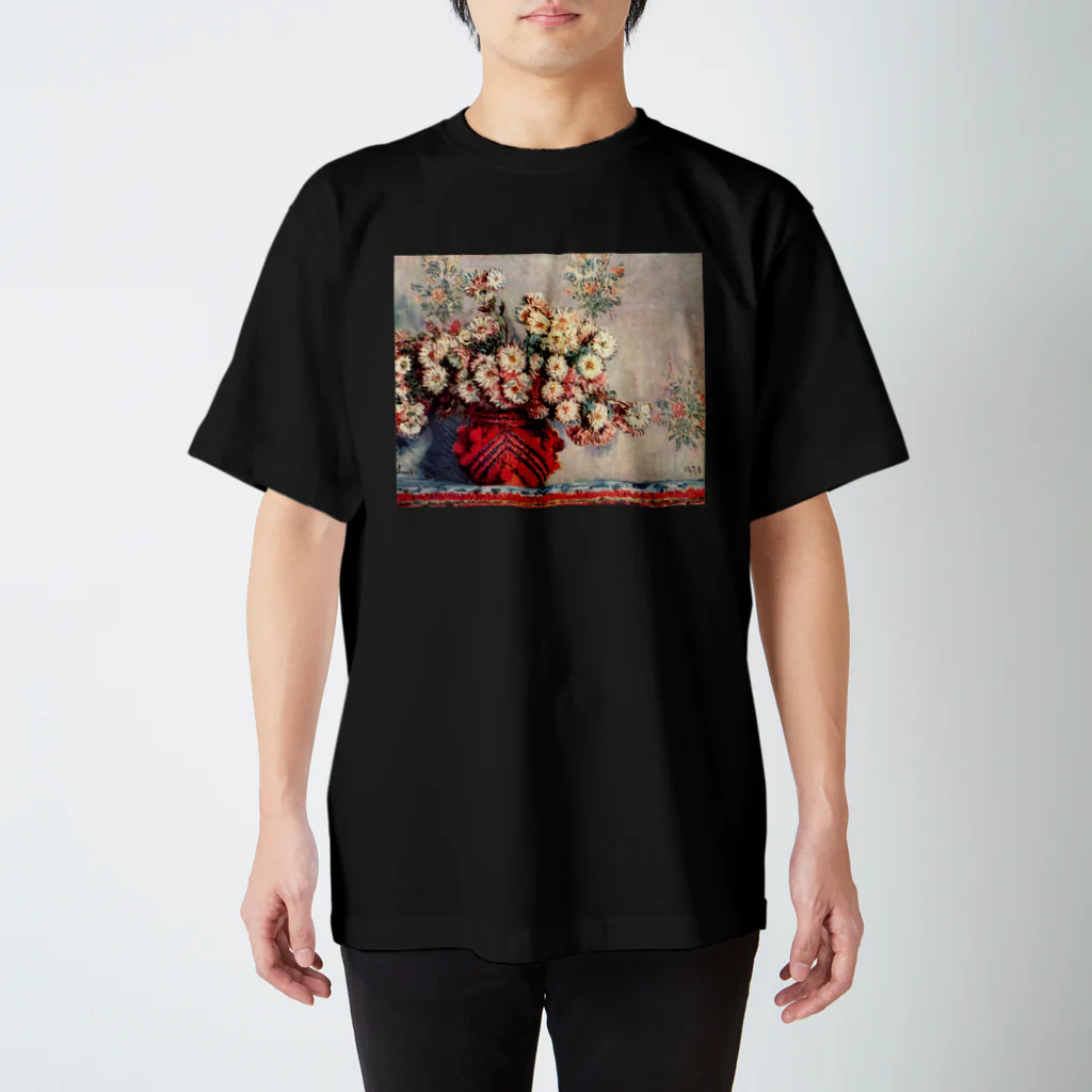 BenjiのStilleben mit Chrysanthemen スタンダードTシャツ