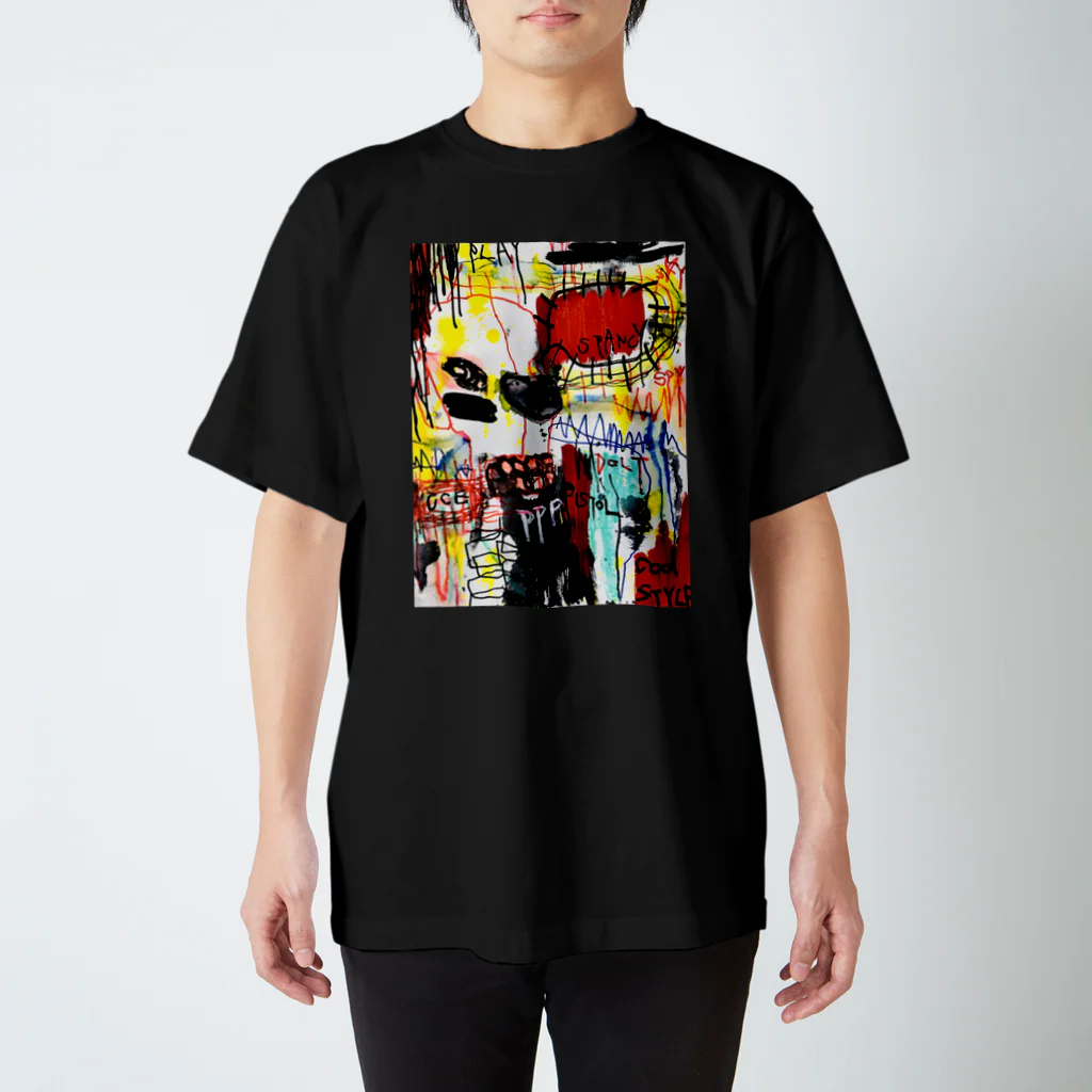 Tomoya Satoのstereotype monkey flom japan  スタンダードTシャツ