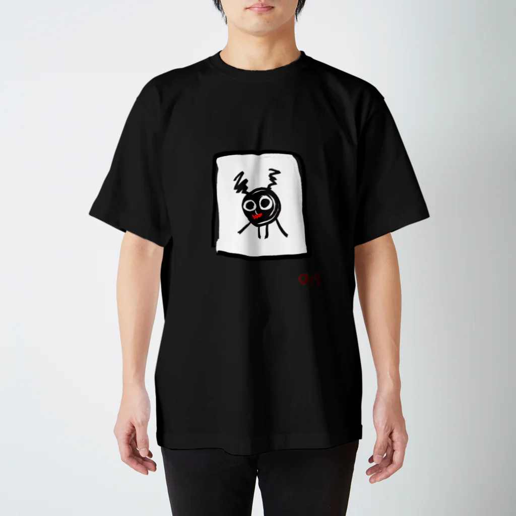 一点デザインの019:ぐるぐる Regular Fit T-Shirt