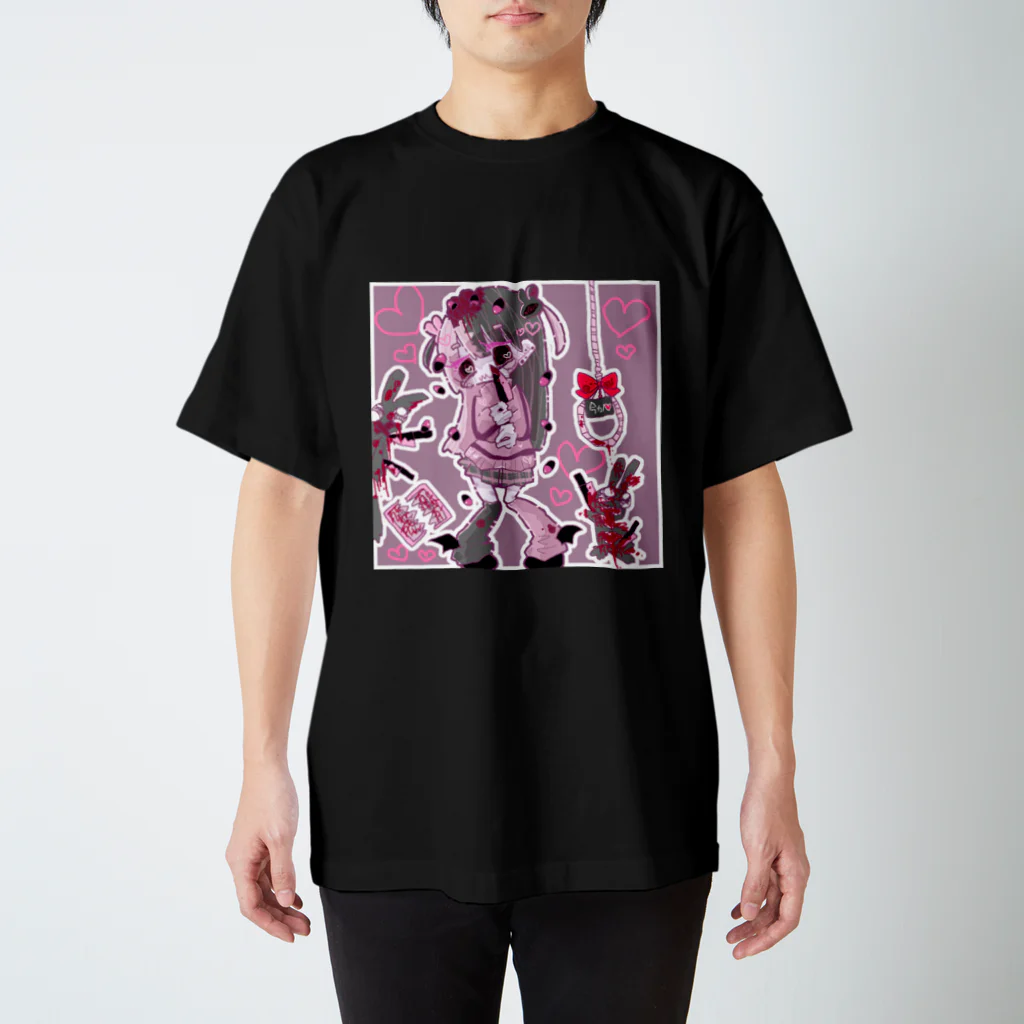 焼鳥のの🐦の今カノ殺すちゃん スタンダードTシャツ