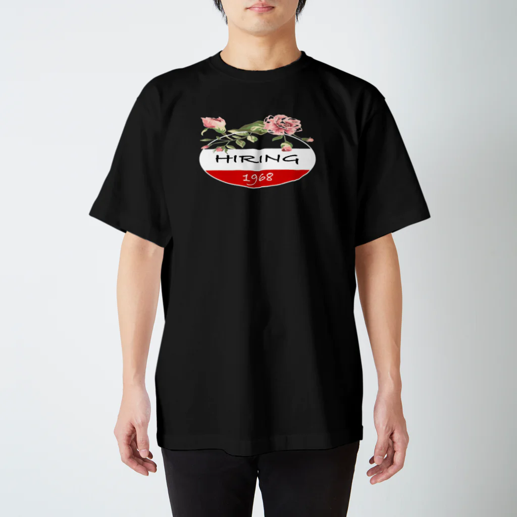 HIRINGのRETRO FLOWER スタンダードTシャツ