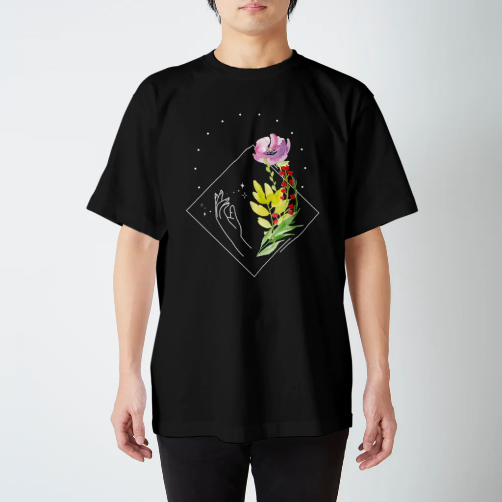 SANKAKU DESIGN STOREの一足お先に春を手に入れよう。 FRONT スタンダードTシャツ