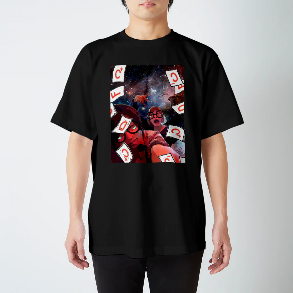 羊堂のKURI AN 宇宙旅行 Regular Fit T-Shirt