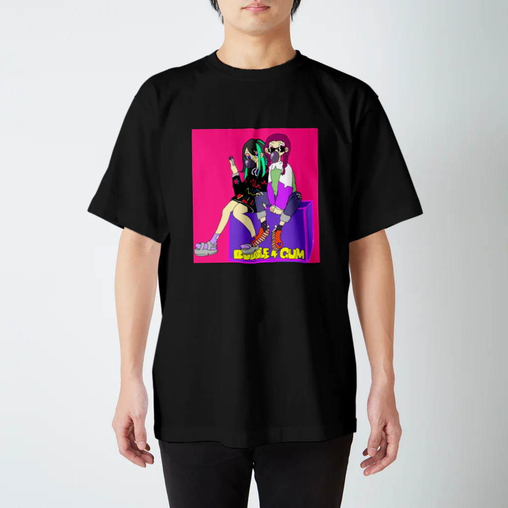 ぼくかえるのBUBBLE GUM  Regular Fit T-Shirt