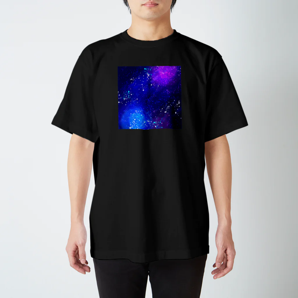 MK Designの宇宙柄 スタンダードTシャツ