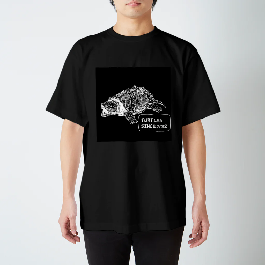 TURTLESのタートルズ　黒 スタンダードTシャツ