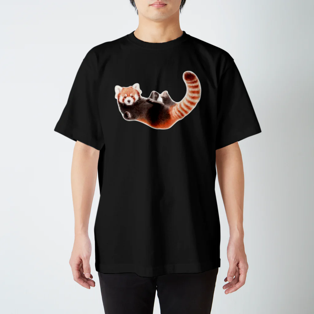 rokoのレッサーパンダM スタンダードTシャツ