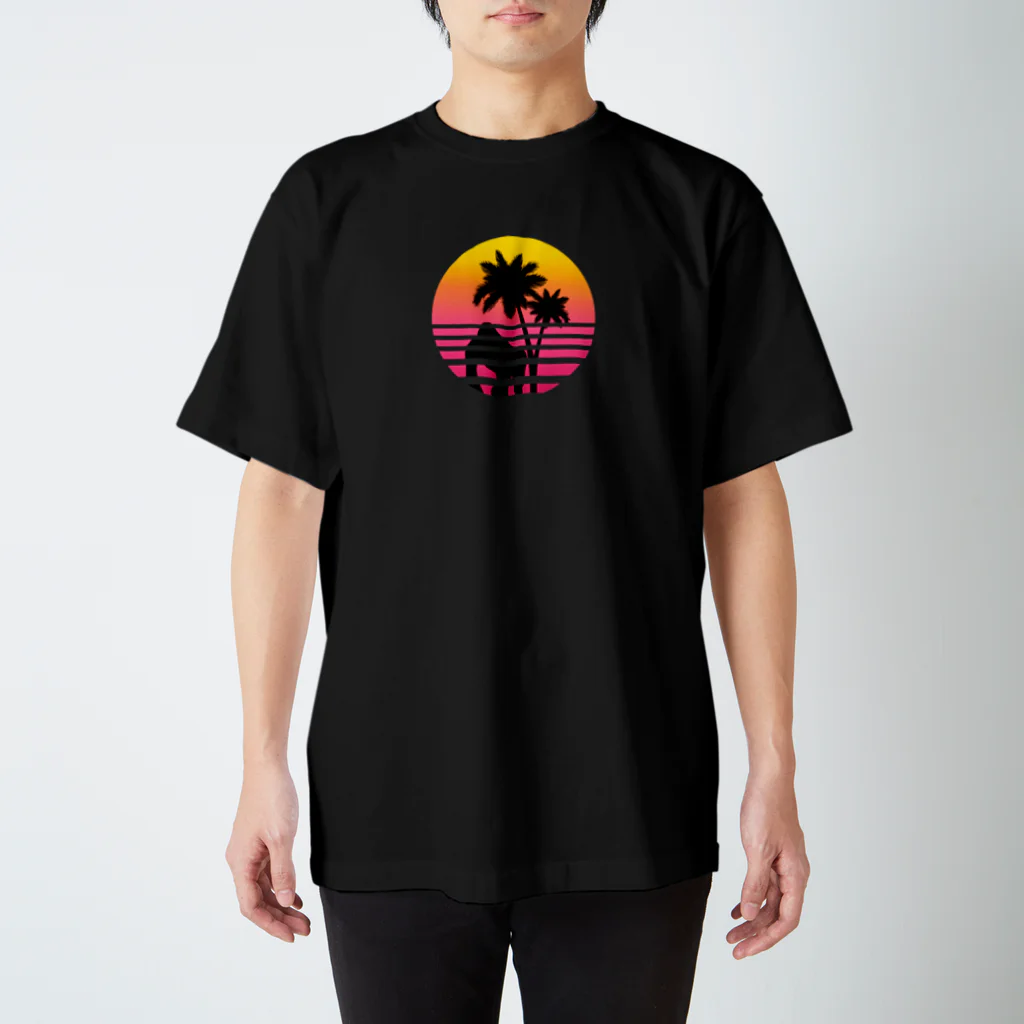 kanicatWandのサンセットゴリラB Regular Fit T-Shirt