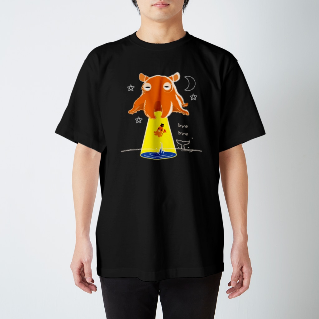 イラスト MONYAAT のたこさんwinなーとメンダコUFO Regular Fit T-Shirt