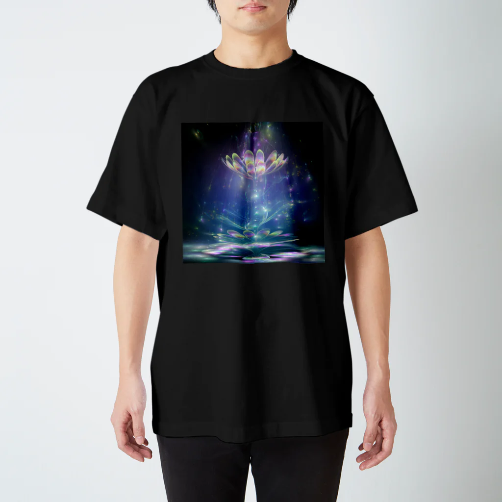 Light of the universeのRainbow powder スタンダードTシャツ