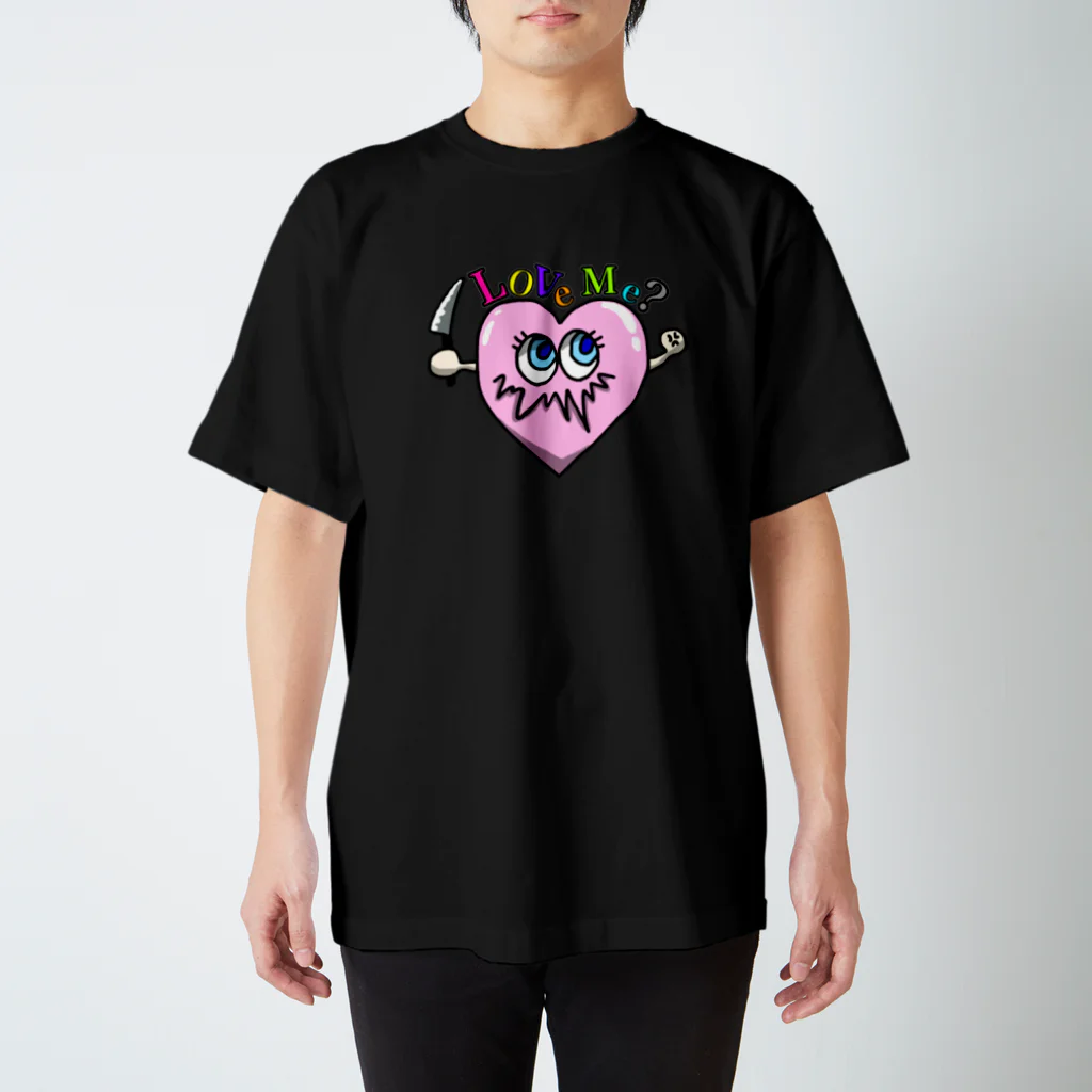 めあ@歌え、同志よ。のLove Me ? スタンダードTシャツ