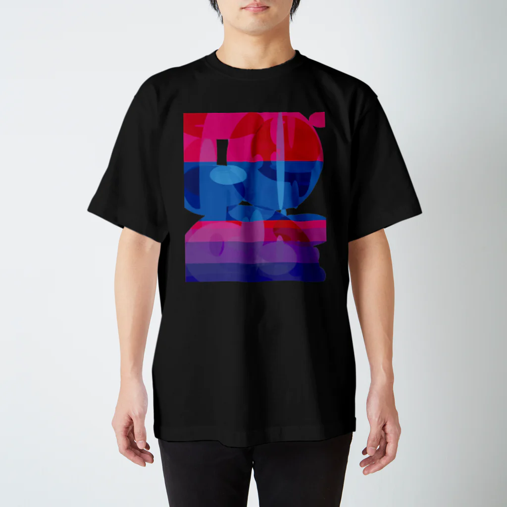 WAMI ARTのネオンアート スタンダードTシャツ