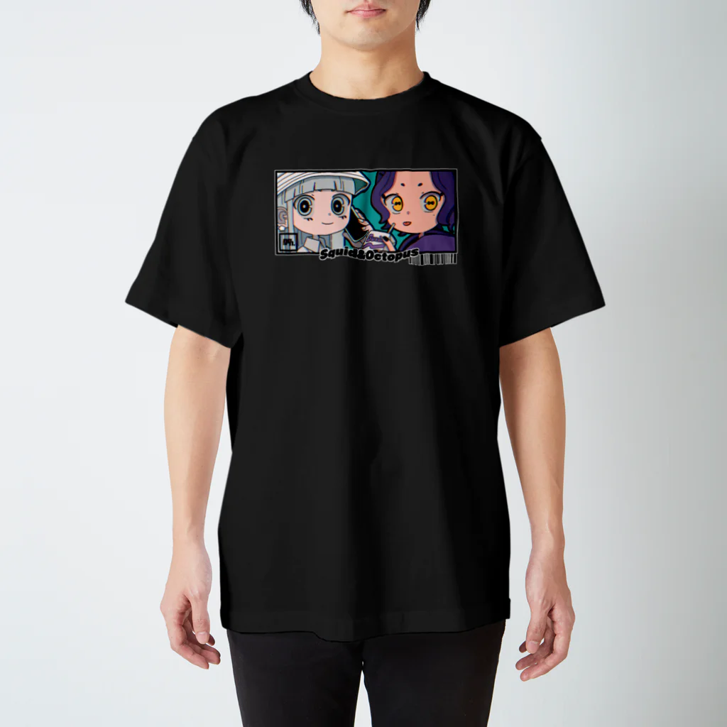 Gurin.のSquid&Octopus スタンダードTシャツ