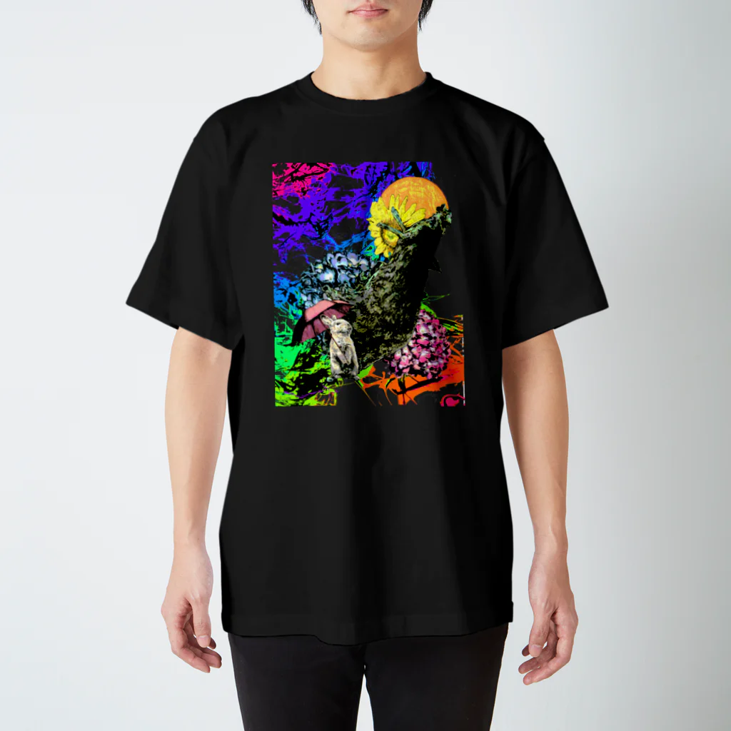 ムラマス カツユキの『ハレ、でもアメフラシ』噴射Ver. Regular Fit T-Shirt