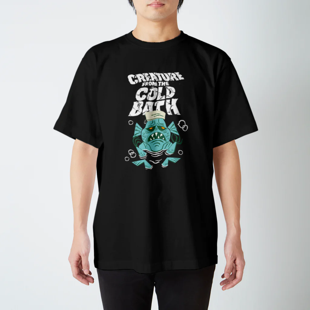 SAUNA ZOMBIESのSAUNA ZOMBIES-CREATURE from the COLD BATH T- スタンダードTシャツ